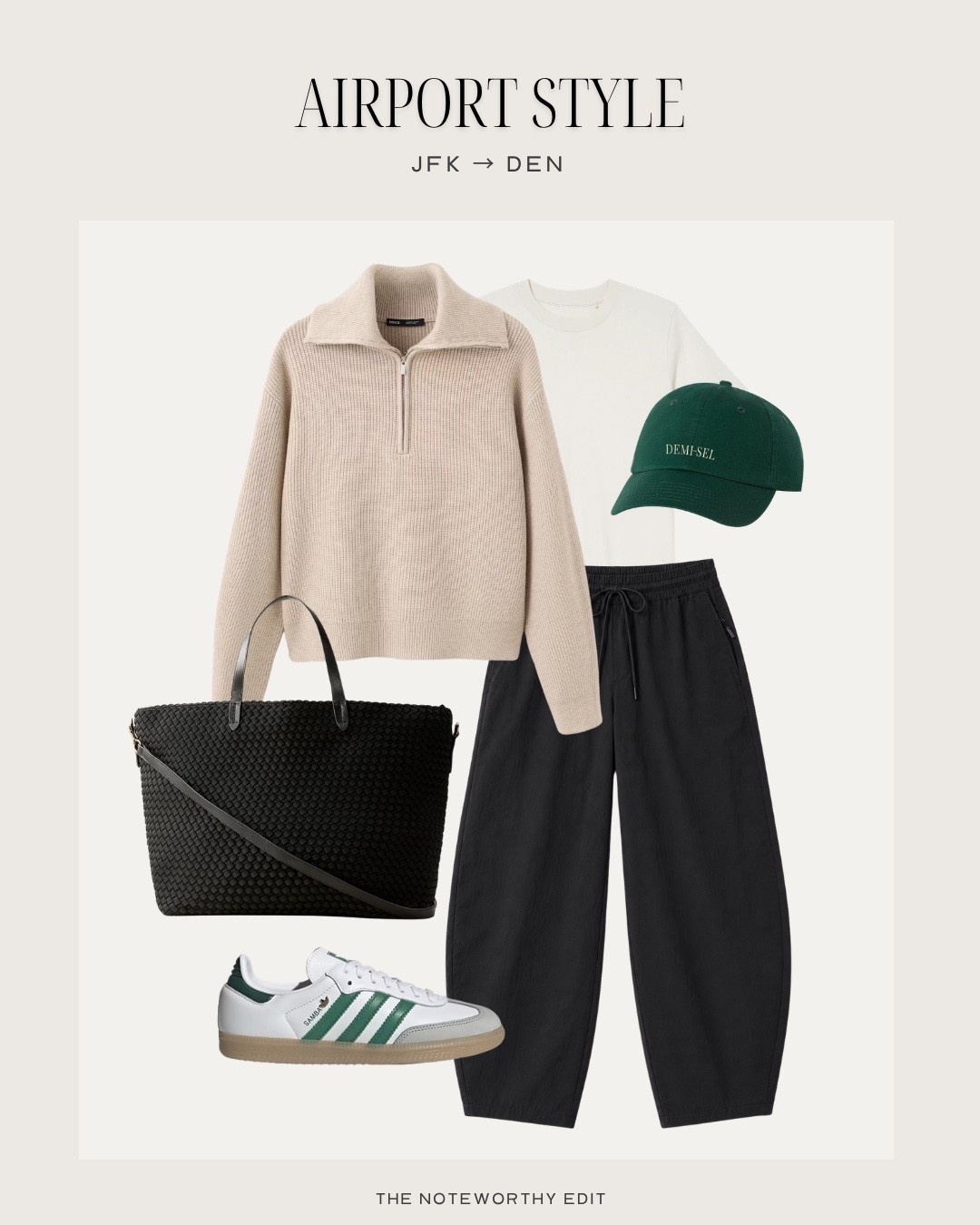 Airport style 

Fall travel look
Overnight bag 
Zipped pullover

#LTKSeasonal #LTKTravel