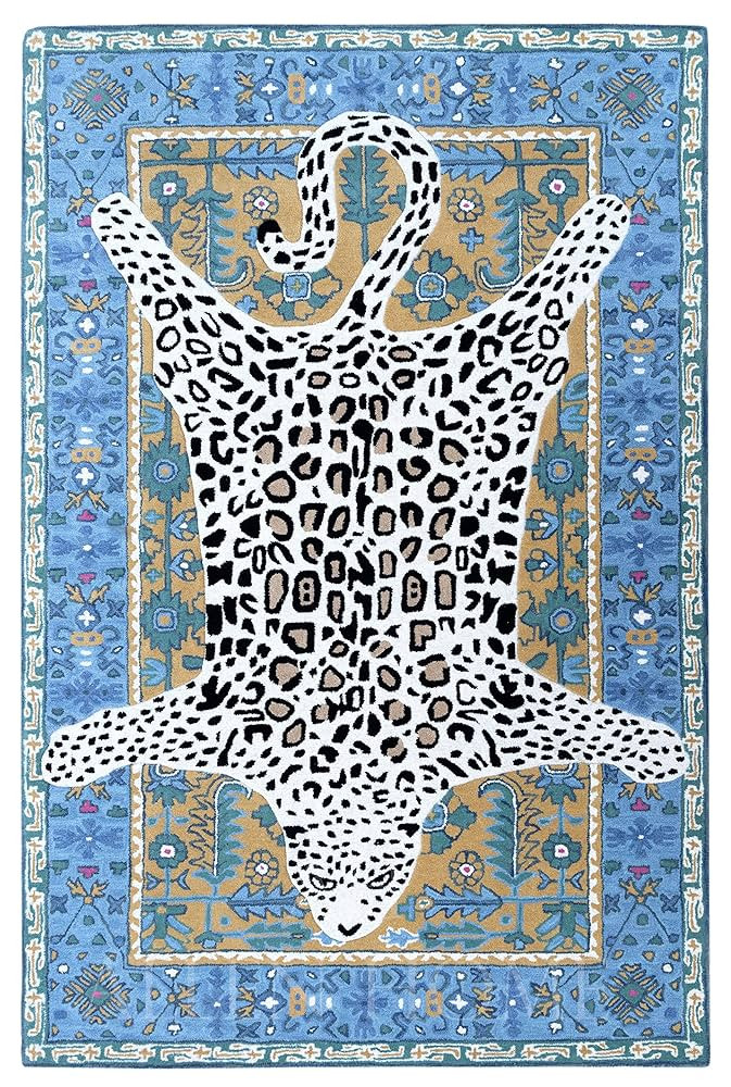 Home Style Hand Crafted Wool Rugs - Area Carpets Suitable for Living Room, Bedroom, Dining Room -... | Amazon (US)