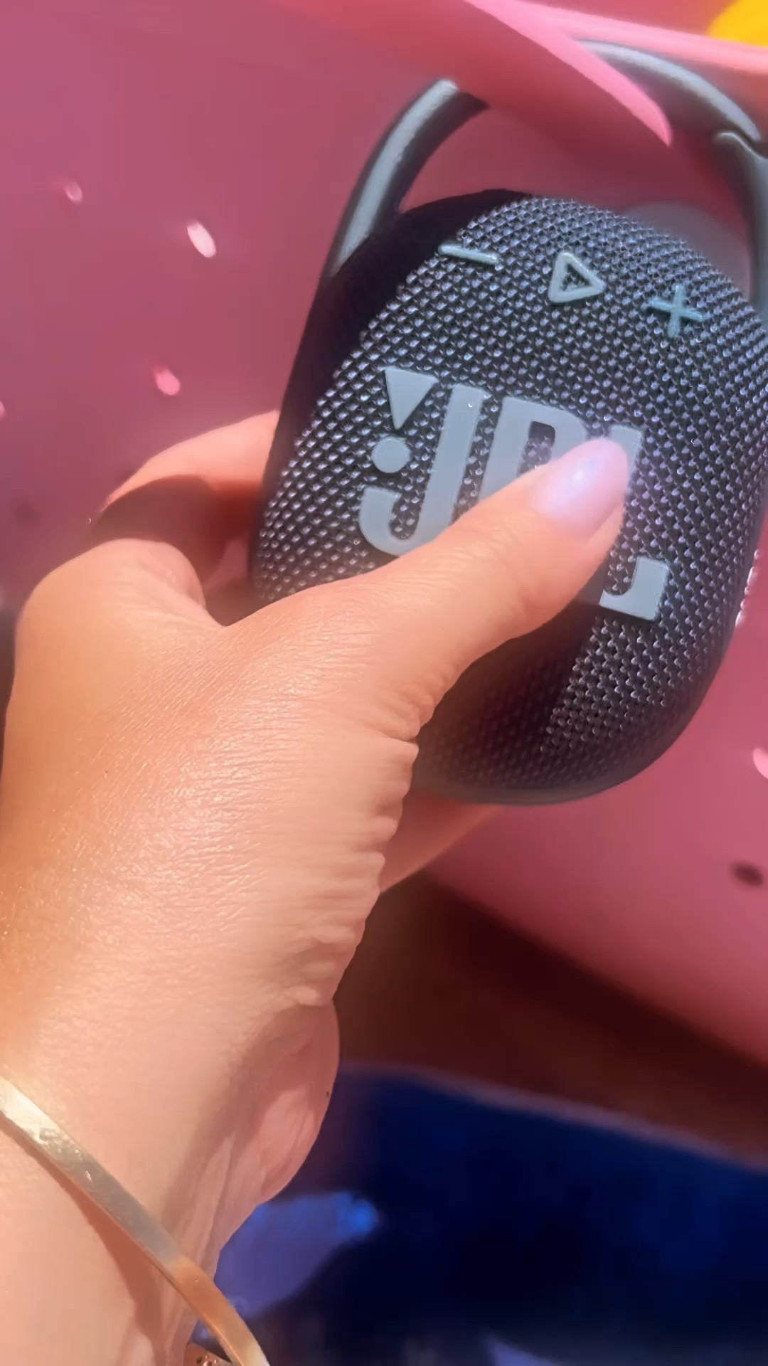 Travel Bluetooth speaker that clips onto your bag!  Take it to the lake, beach, pool and on your next vacay!  

#LTKGiftGuide #LTKsalealert #LTKfindsunder50