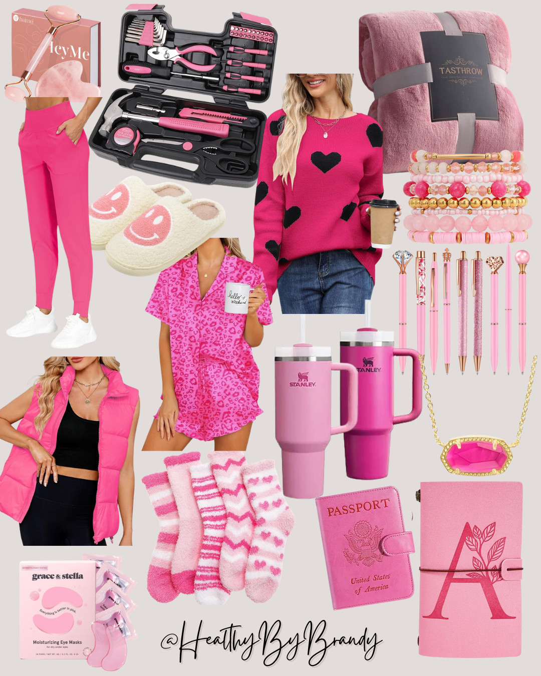 A few of my favorites: ALL THINGS PINK!!!  Gifts for her... or YOU!  

 #LTKGiftGuide #LTKSeasonal #LTKFindsUnder50