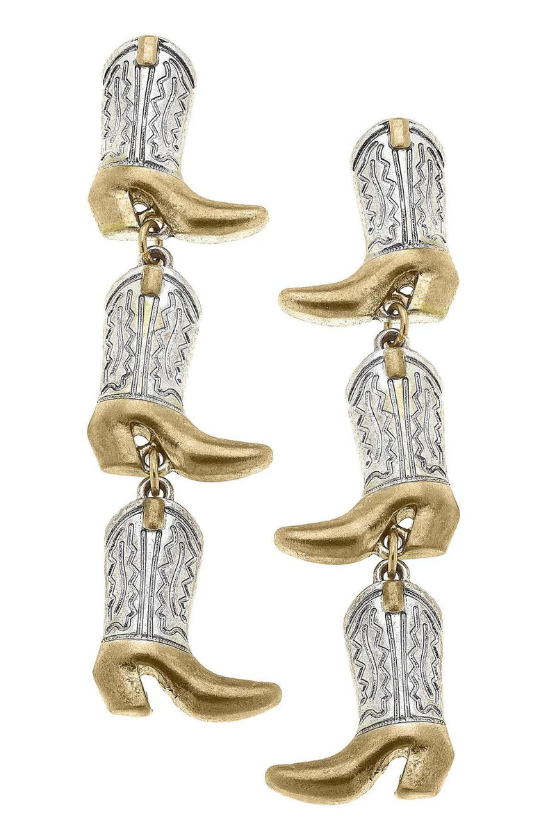 Big Sky Boot Statement Earrings | CANVAS