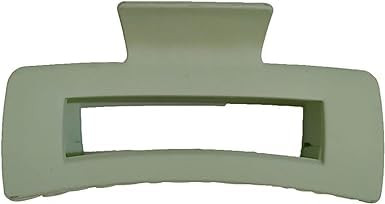 Green Solid Hair Claws Large Clips Strong Hold Big Claw Barrettes Hair Accessories for Women Girl... | Amazon (US)