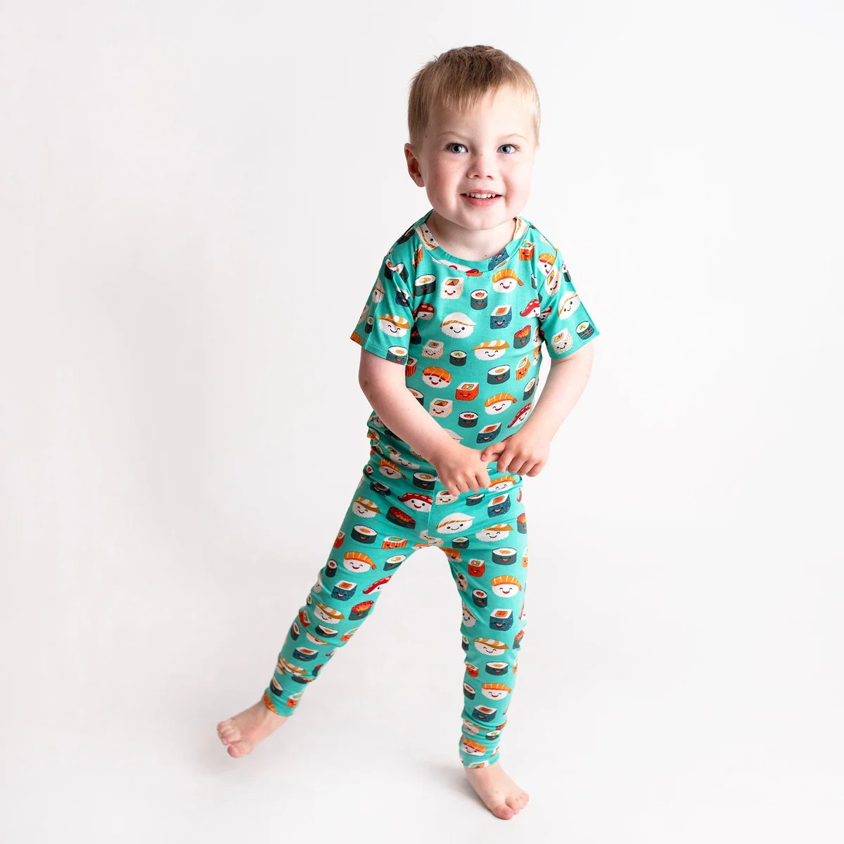 Rice and Shine Two-Piece Pajama Set | Bums & Roses