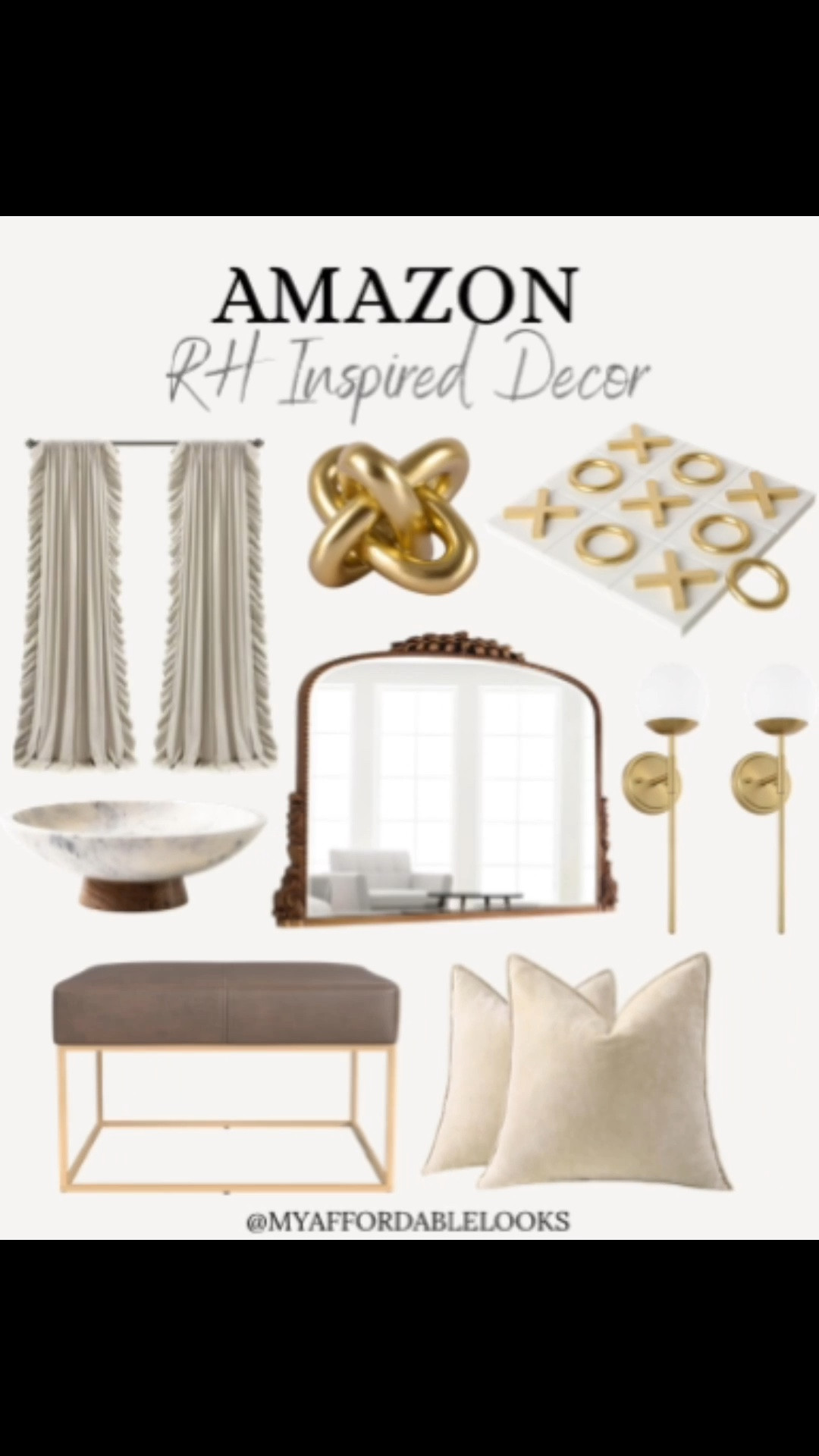 Amazon RH Inspired

#LTKHome #LTKSeasonal #LTKmorningroutine