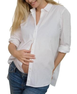 Nursing Friendly Maternity Classic Buttondown | Bloomingdale's (US)