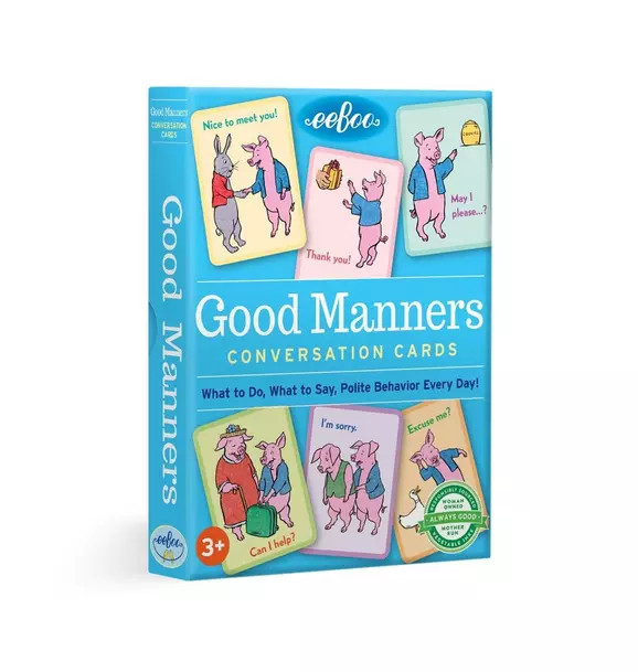 Conversation Cards: Good Manners | Janie and Jack