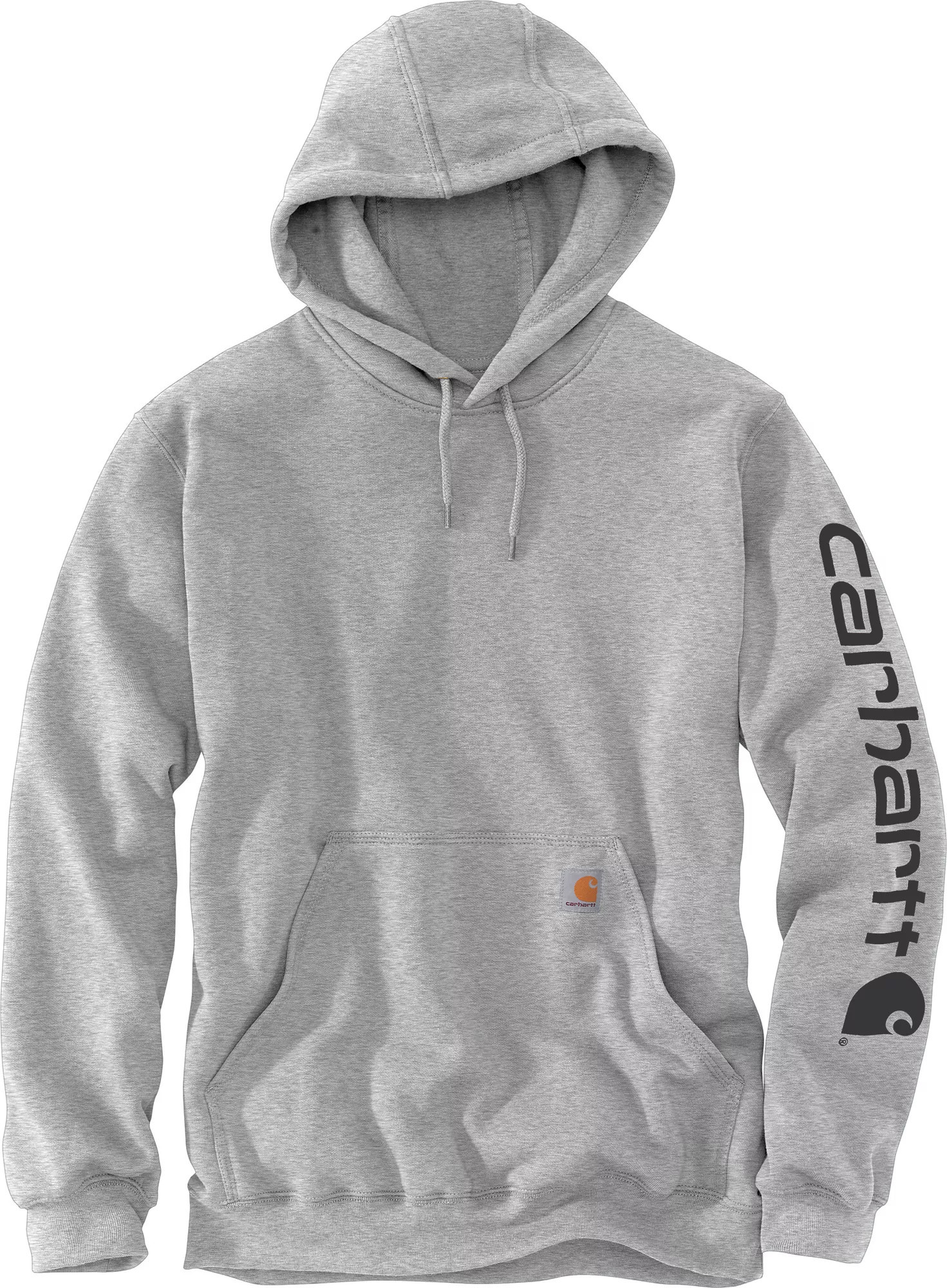 Carhartt Men's K288 Hoodie, Large, Heather Grey/Black | DICK'S Sporting Goods