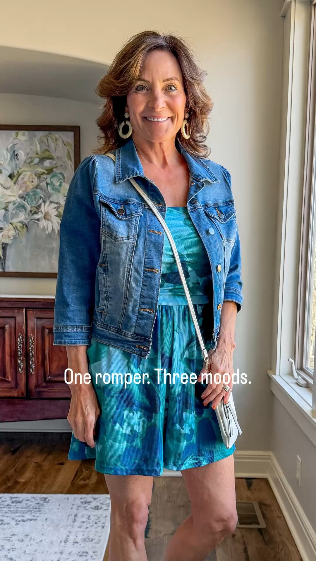 One romper. Three moods.

This is exactly how I stretch my wardrobe — layer for day, belt for shape, elevate for evening.

#AmazonStyleOver50 #MidlifeStyle #VersatileWardrobe #Over50Fashion