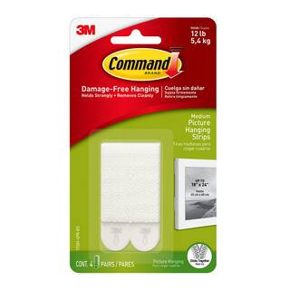 12 Packs: 4 ct. (48 total) 3M Command™ Medium Picture Hanging Strips in White | Michaels® | Michaels Stores