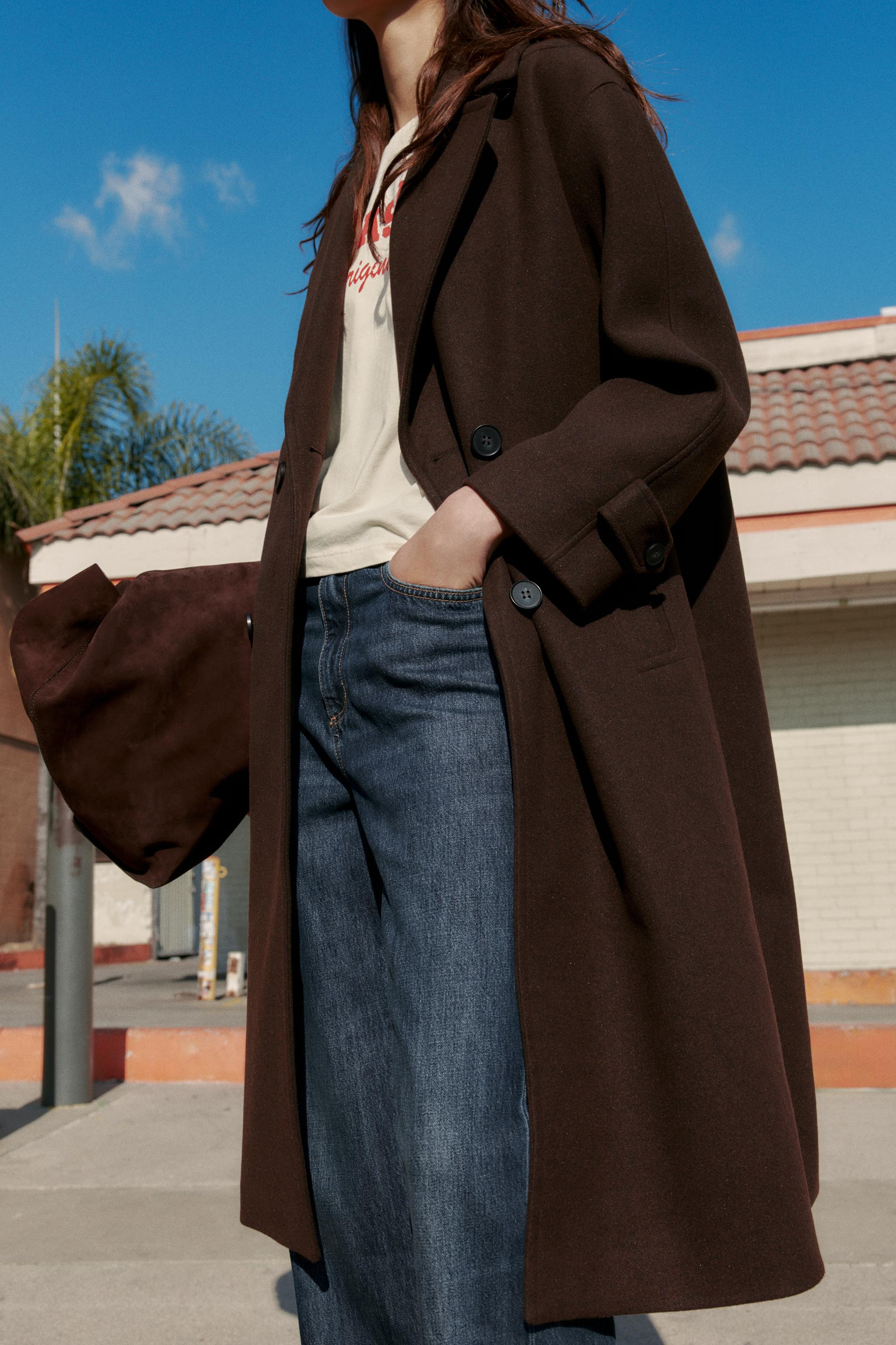 SOFT OVERSIZED COAT | Zara US