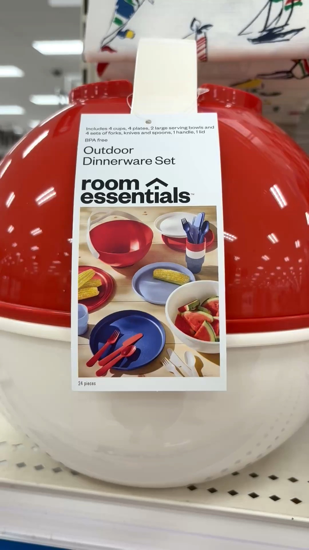 Fish Bobber Camping Dinnerware Set at Target! So cute for snacks on the go or a picnic!

#LTKSeasonal #LTKTravel #LTKmomlife