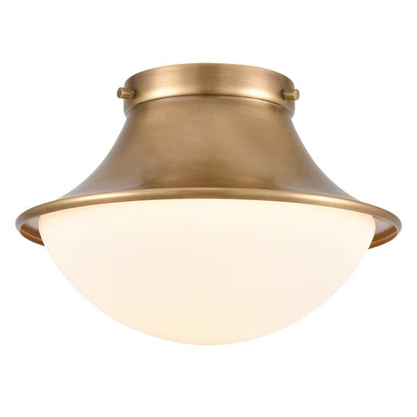 Livilla 1 - Light Simple Schoolhouse Flush Mount | Wayfair Professional