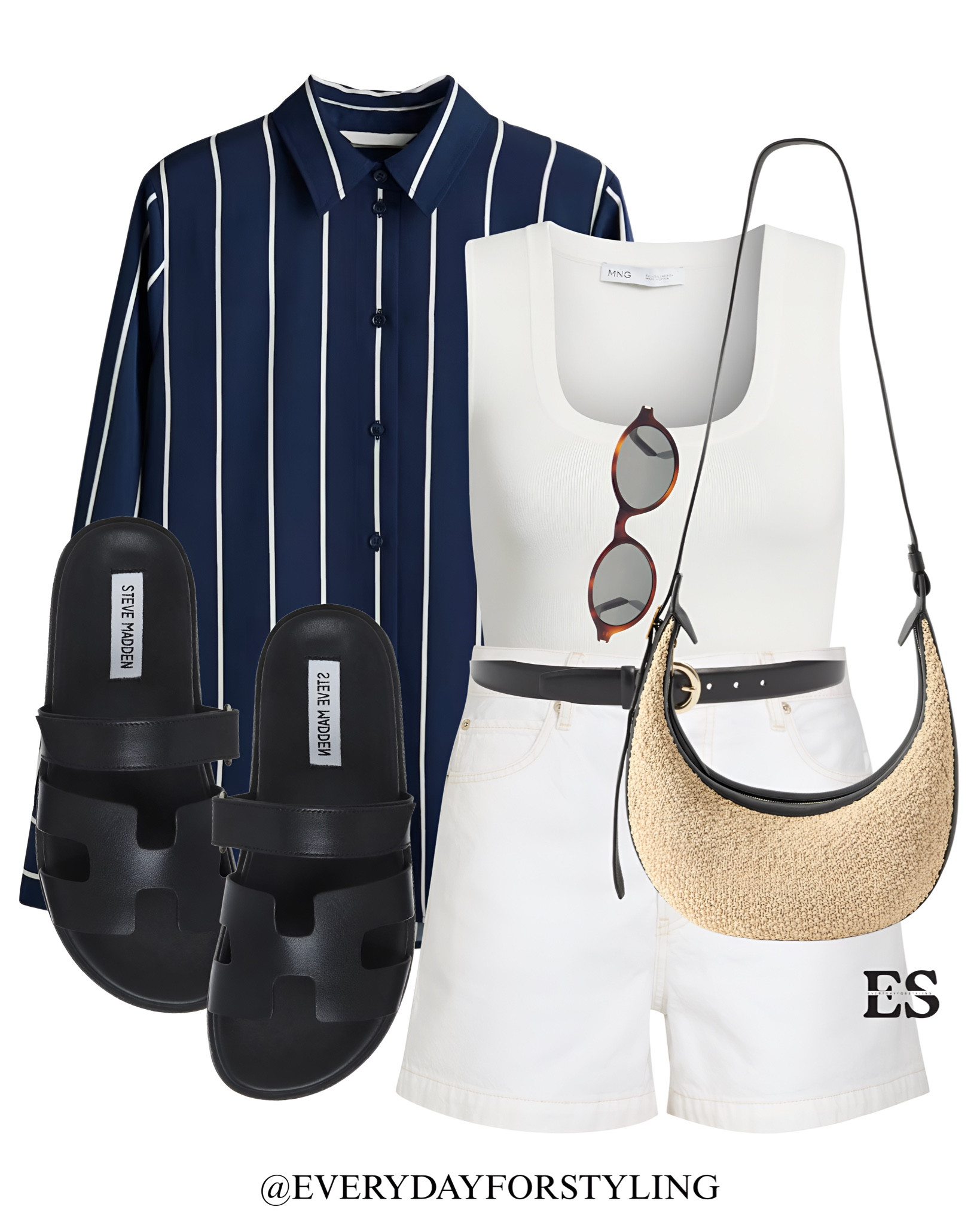 Clean coastal vibes that never go out of style 💙

striped shirt outfit ideas, hm shorts, hm shirt, steve madden slides, denim shorts outfit women, vacation outfit ideas women, summer holiday outfits 2026, beach outfit inspo women, coastal style outfits, effortless summer outfits, casual chic outfit ideas, minimal summer fashion, travel outfit ideas women, european summer outfits, classy casual outfits women, warm weather outfit ideas, everyday summer outfits, vacation capsule wardrobe, everydayforstyling 

#vacationstyleedit, #coastaloutfitinspo, #summercapsulelooks, #effortlesssummerstyle, #resortwearvibes

#LTKootd #LTKSeasonal #LTKTravel
