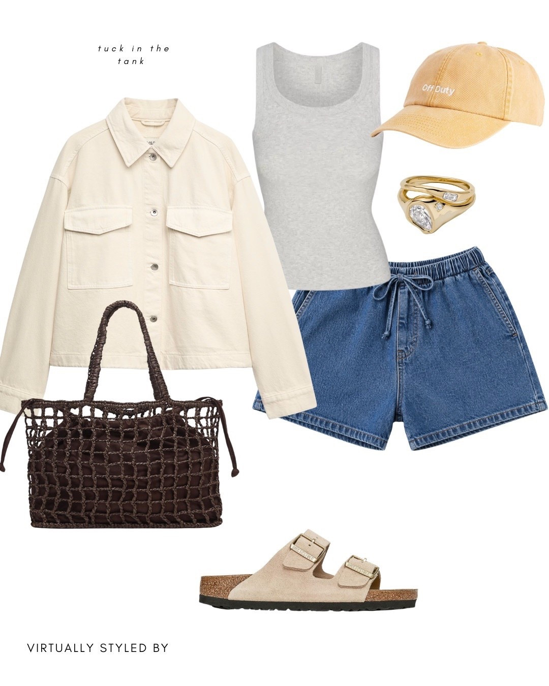 Ways to wear drawstring denim shorts for spring summer 

#LTKuk #LTKsummer #LTKspring