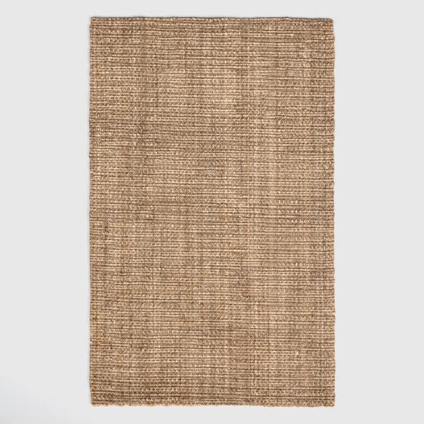 Vesper Jute / Sisal Taupe/Dark Brown Rug | Wayfair North America