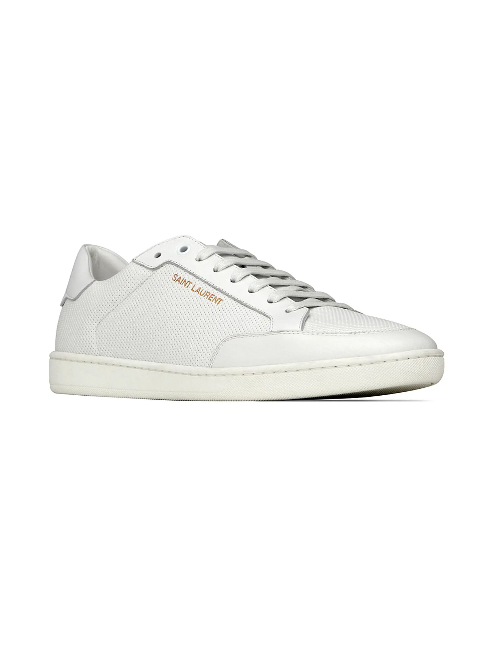 Court Classic Perforated Leather Sneakers | Saks Fifth Avenue