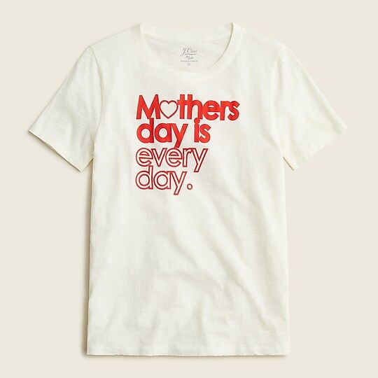 Vintage cotton "Mother's Day" T-shirt | J.Crew US