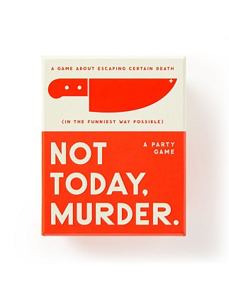 Brass Monkey Not Today Murder Social Game Set | David Jones | David Jones (Australia & New Zealand)