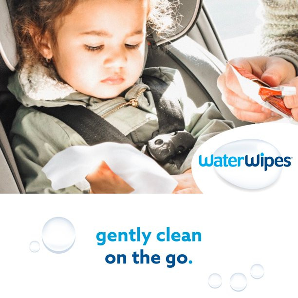 WaterWipes Plastic-Free Textured Clean, Toddler & Baby Wipes, 99.9% Water Based Wipes, Fragrance-... | Walmart (US)