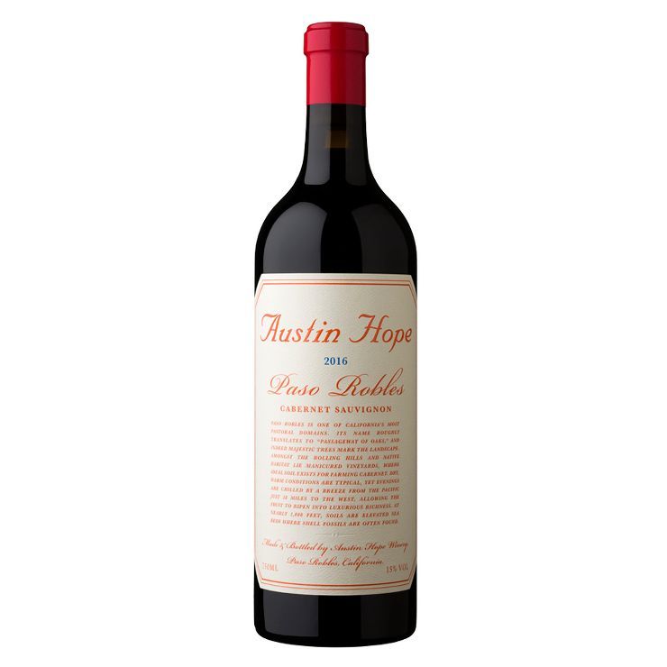 Austin Hope Cabernet Sauvignon Red Wine - 750ml Bottle | Target