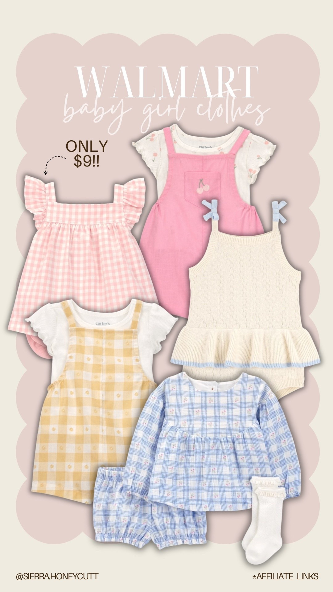 New baby girl arrivals at Walmart for spring! So many cute + affordable outfits to choose from 🤩

Seasonal girls babies affordable unique knit gingham mom favorites 

#LTKmomlife #LTKKids #LTKBaby