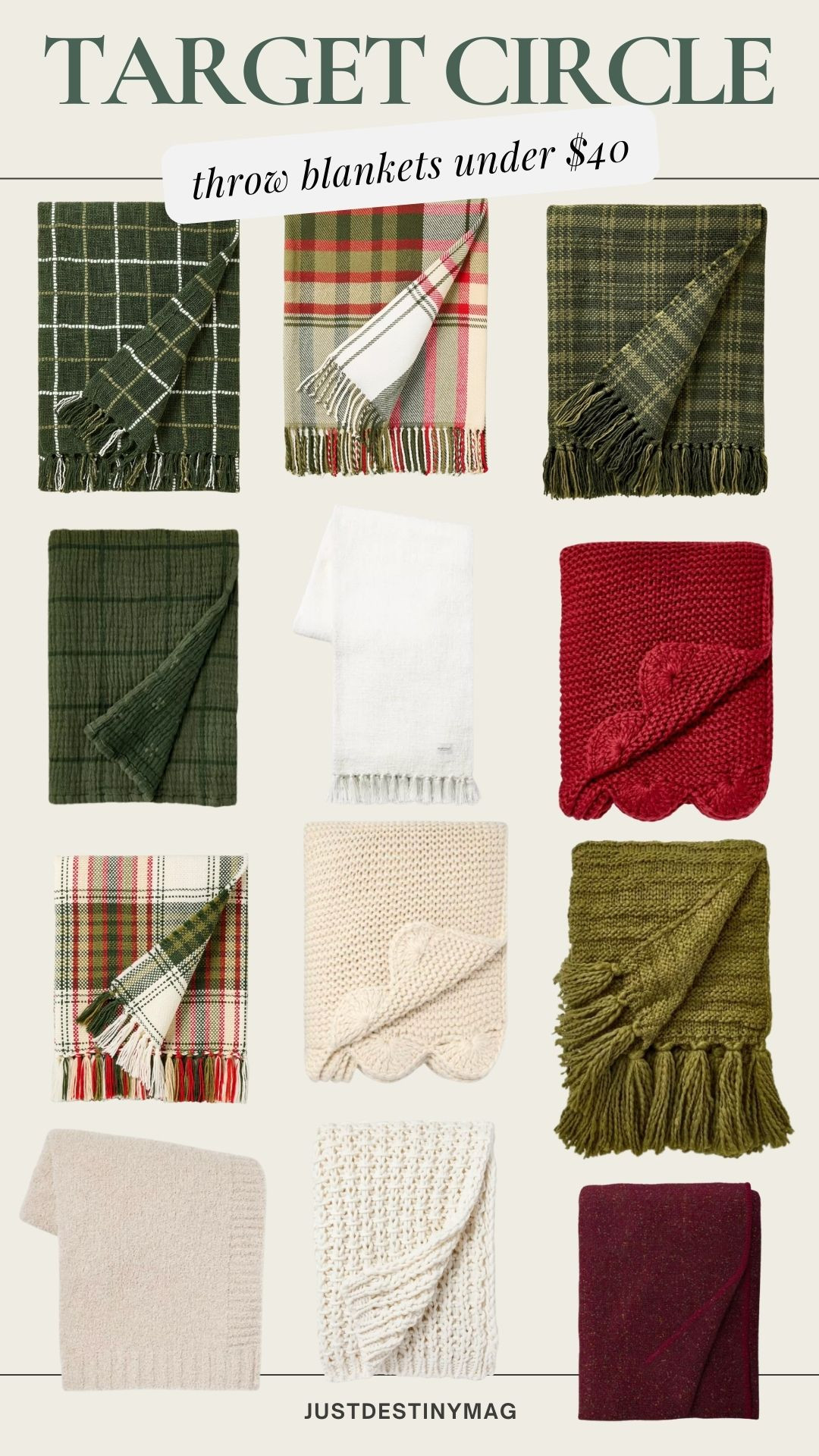 Rounded up a few throw options that are going to make great gifts!! All on sale at Target 🤍


Target Circle, Target, Easy Gifts, Gift Guides 


#LTKGiftGuide #LTKHome #LTKHoliday