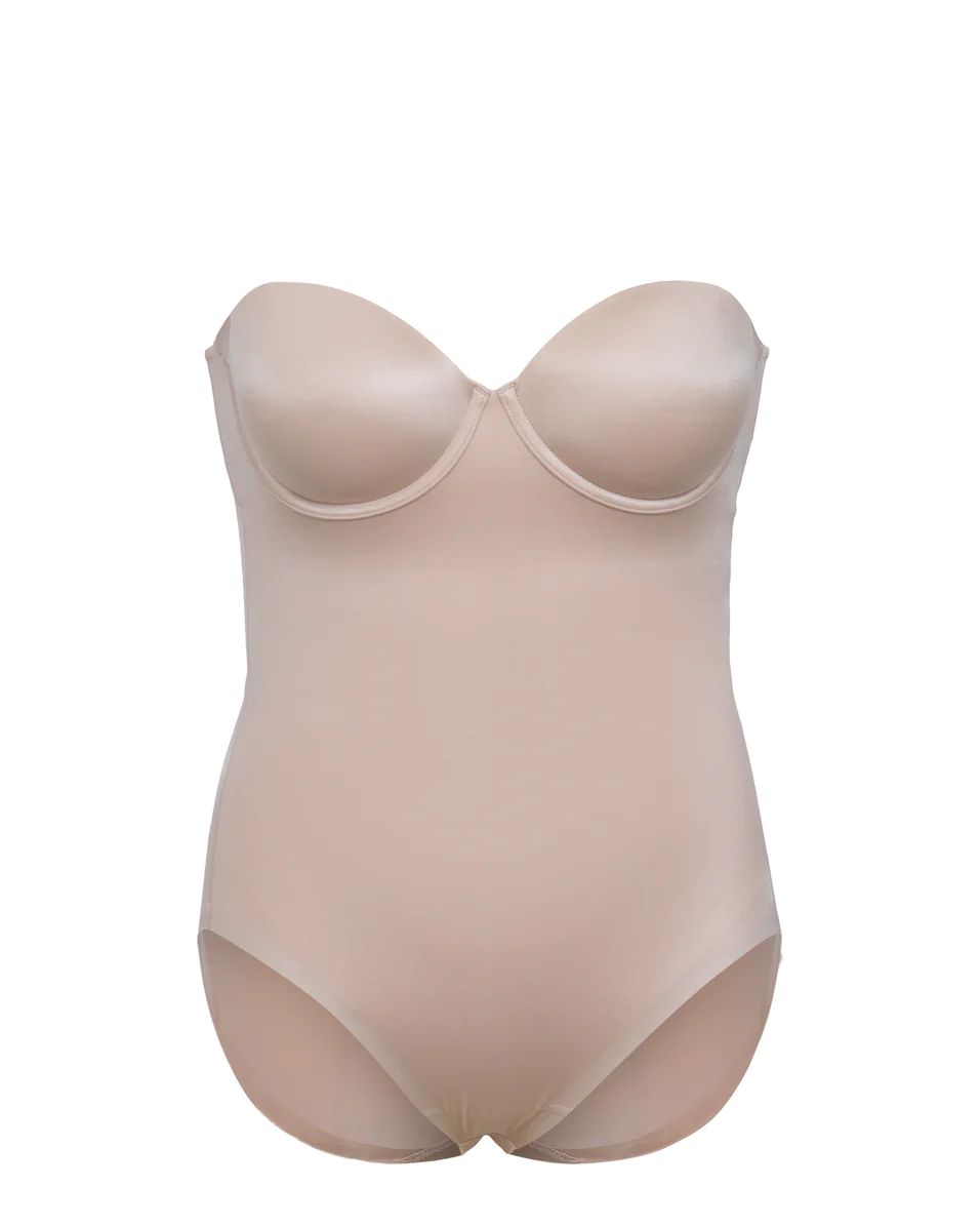 Suit Your Fancy Strapless Cupped Panty Bodysuit | Spanx
