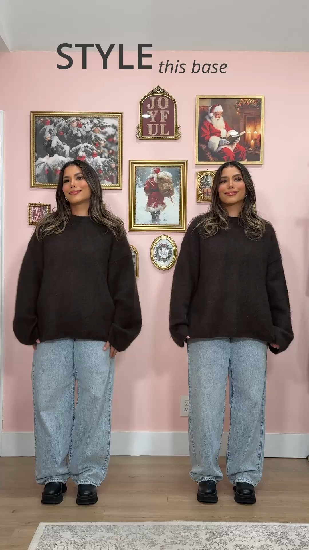 Style this base for December ❤️
Jeans size 28
Shirt & Sweater size M

#LTKootd