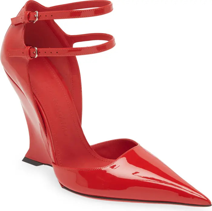 Vidya Double Ankle Strap Pointed Toe Pump (Women) | Nordstrom