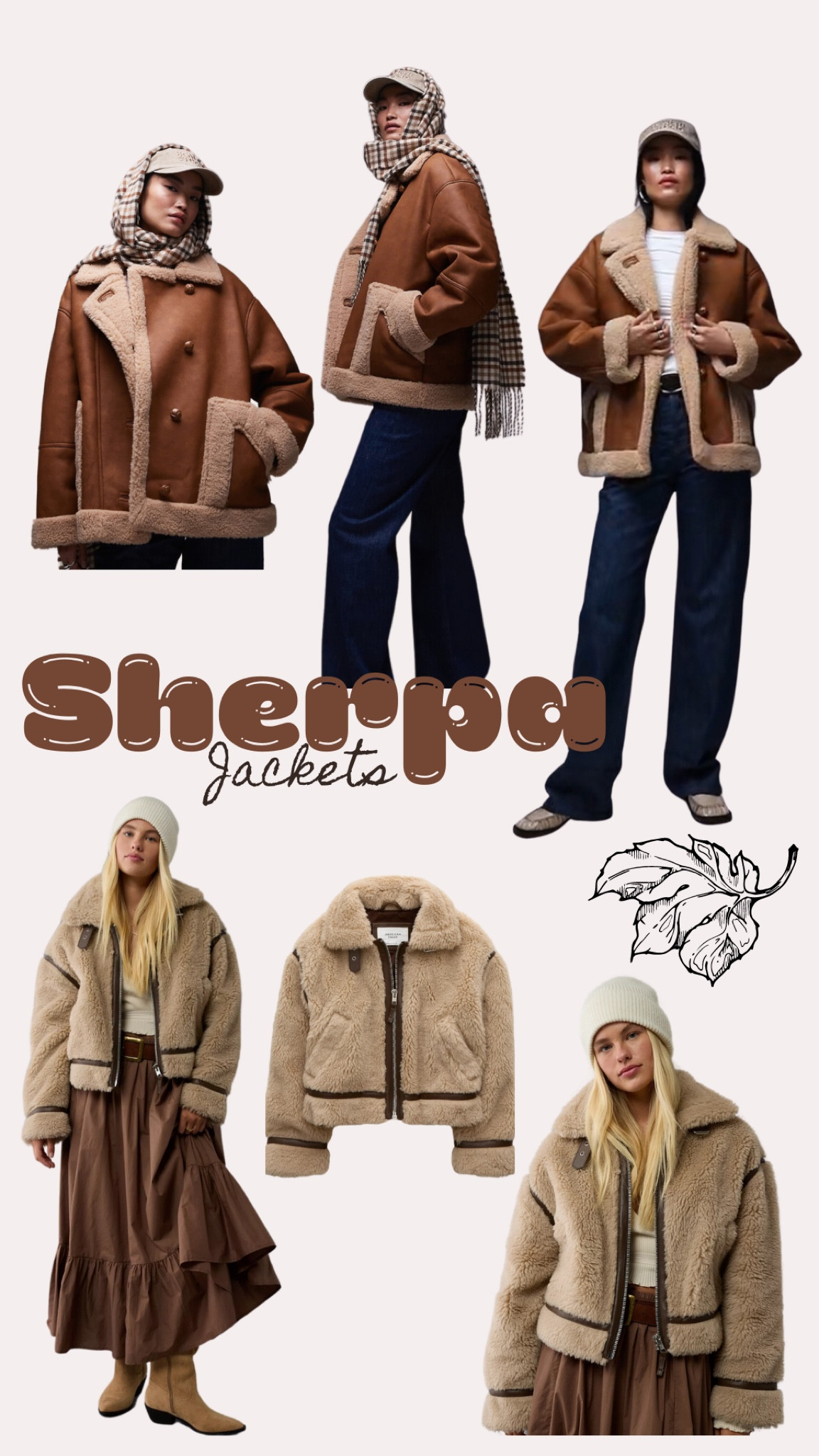 Sherpa jackets for fall, Sherpa, faux leather, fall jackets, Sherpa moto

#LTKSeasonal
