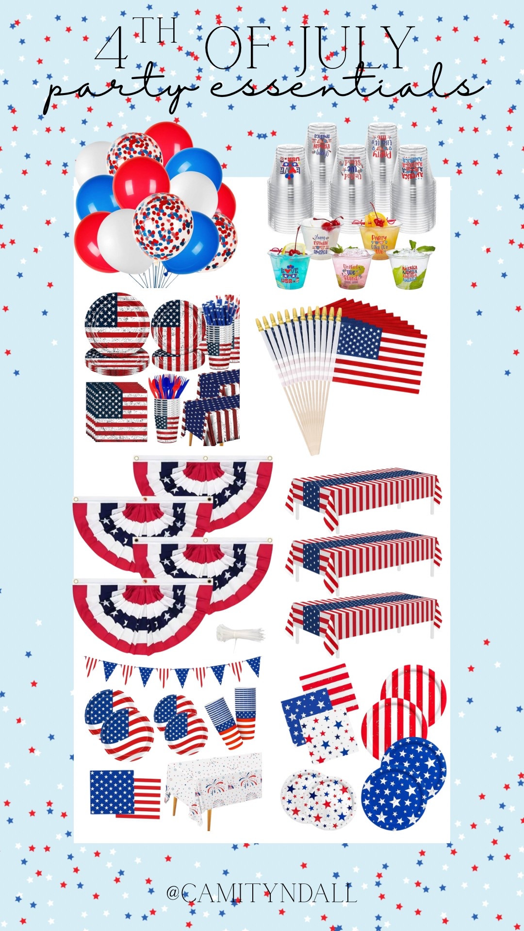 4th of July | Party Decor | BBQ | Amazon Finds 

#LTKFindsUnder50 #LTKSeasonal #LTKParties
