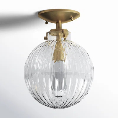 Kaydan 1 - Light 8" Semi Flush Mount | Wayfair North America