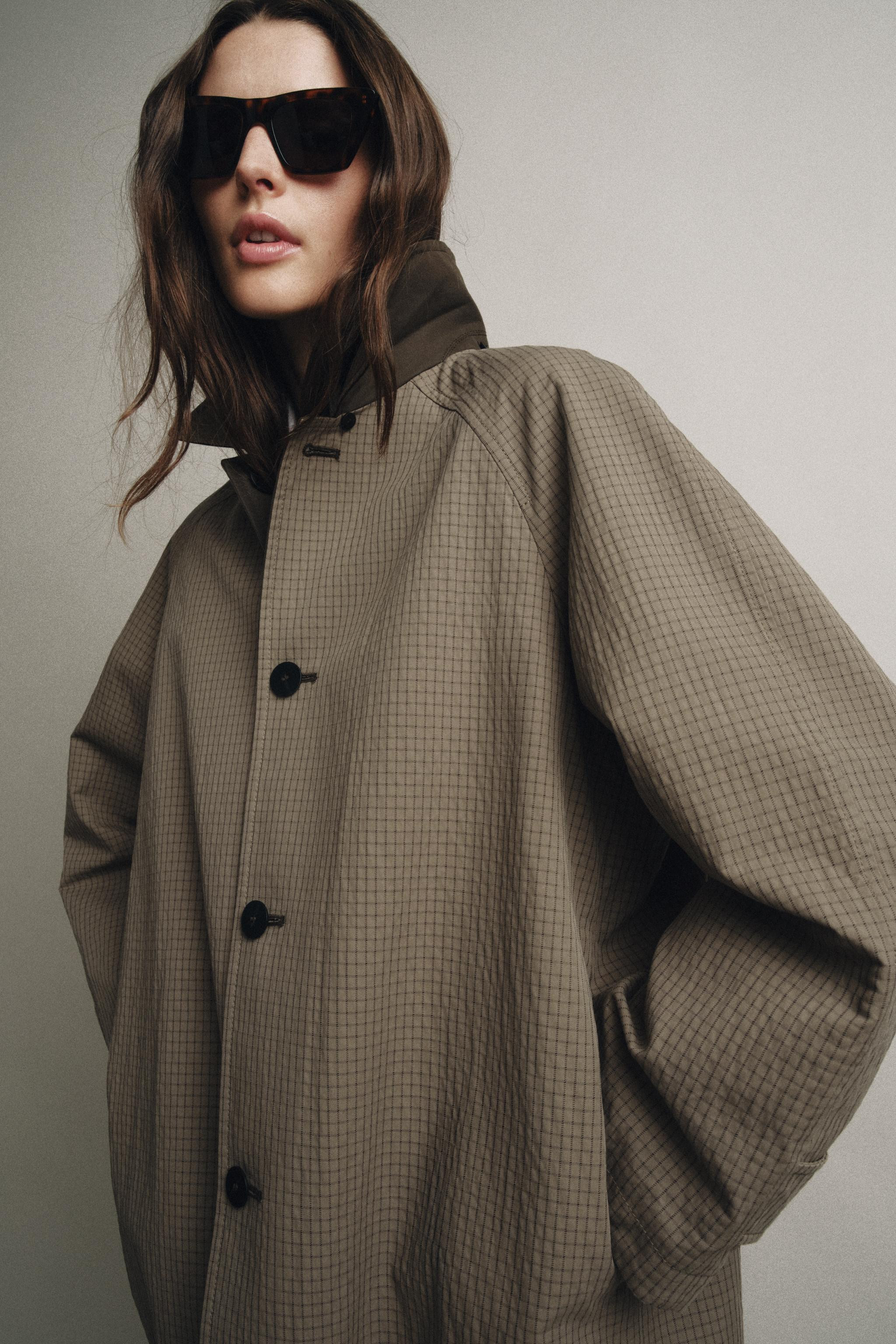 ZW COLLECTION LIMITED EDITION REVERSIBLE FAUX FUR COLLAR TRENCH COAT | Zara US