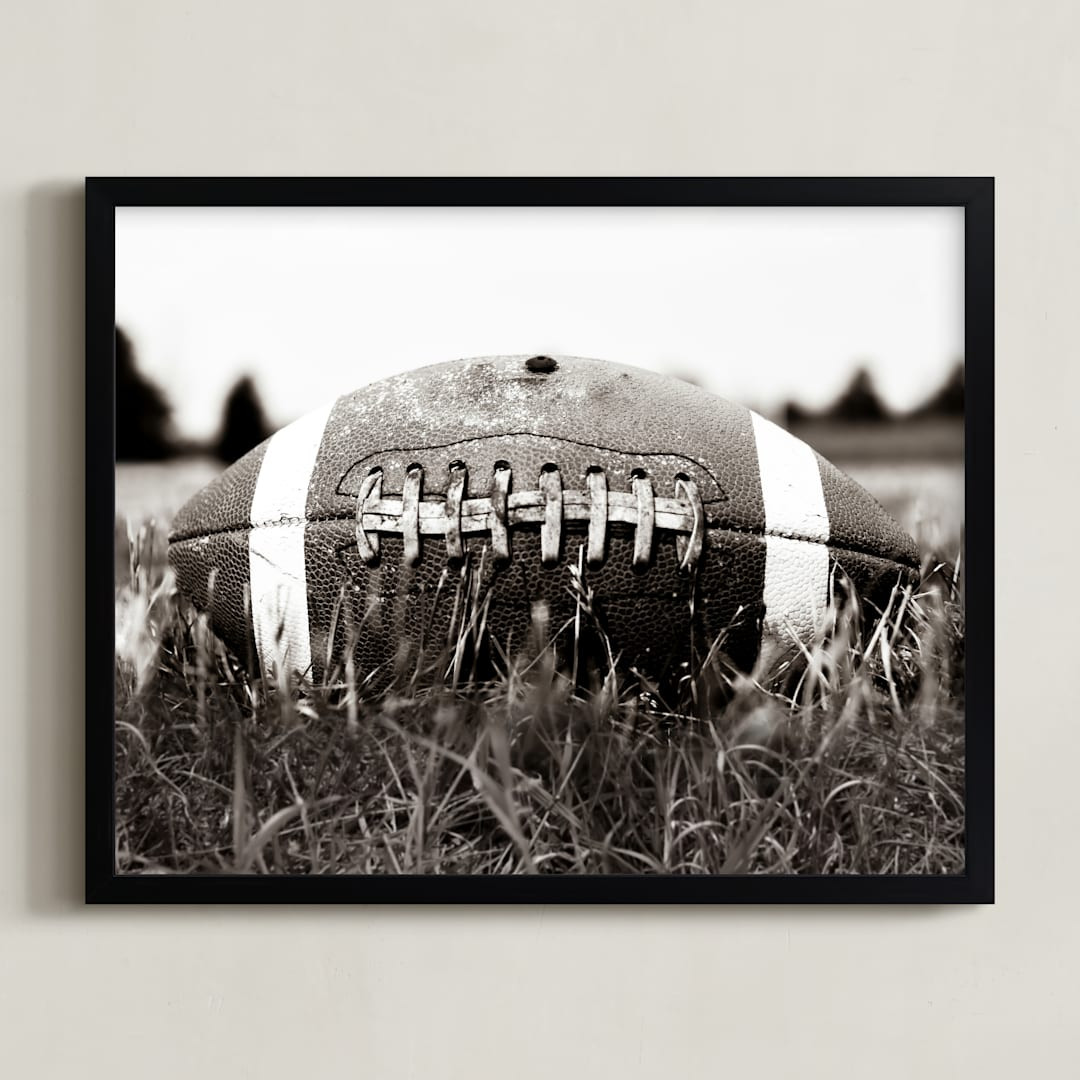 "The Grit of the Game" - Open Edition Children's Art Print by Janet Cruz. | Minted