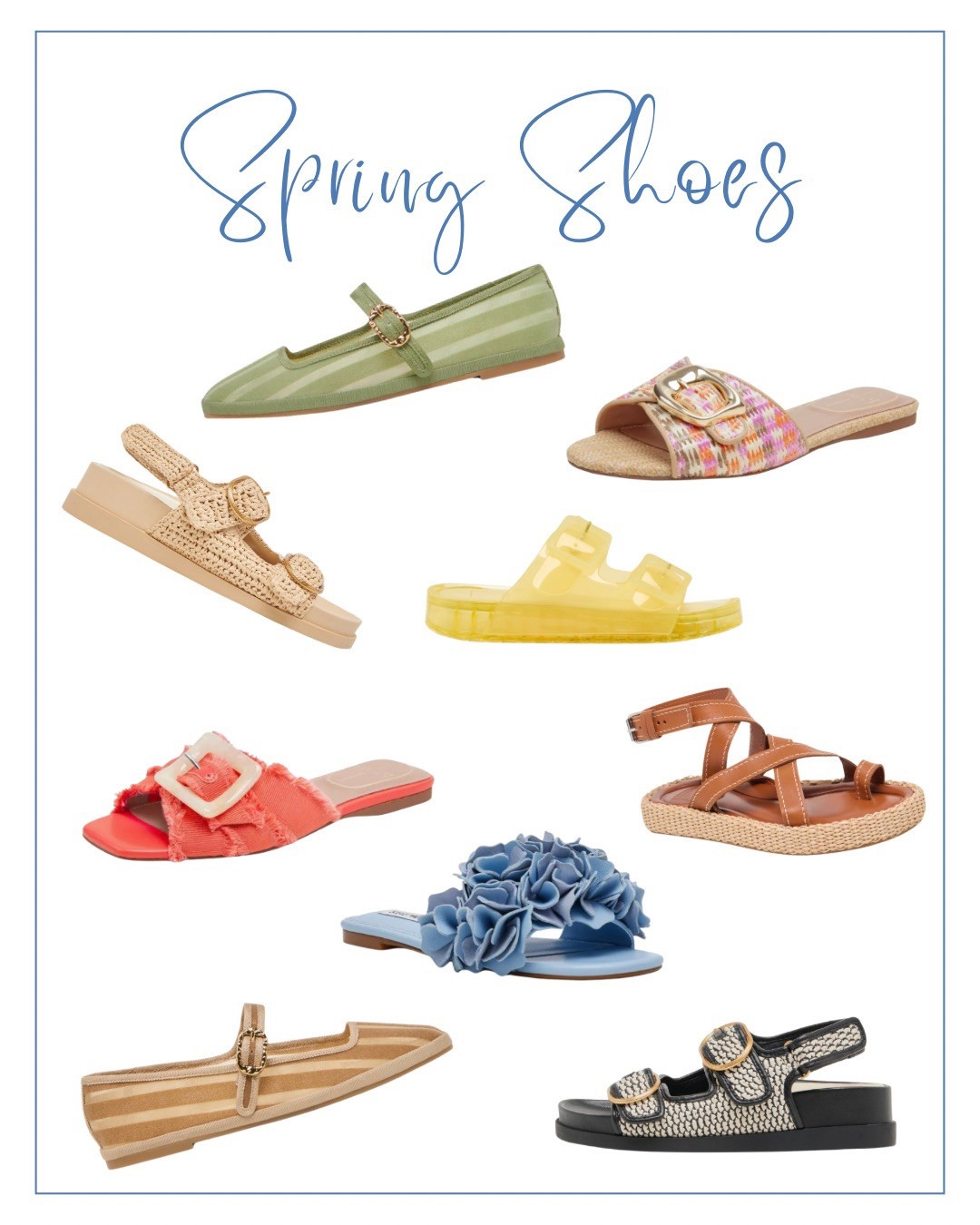 How many new spring shoe options is too many? Asking for a friend! 😉 

#LTKSeasonal #LTKTravel #LTKStyleTip