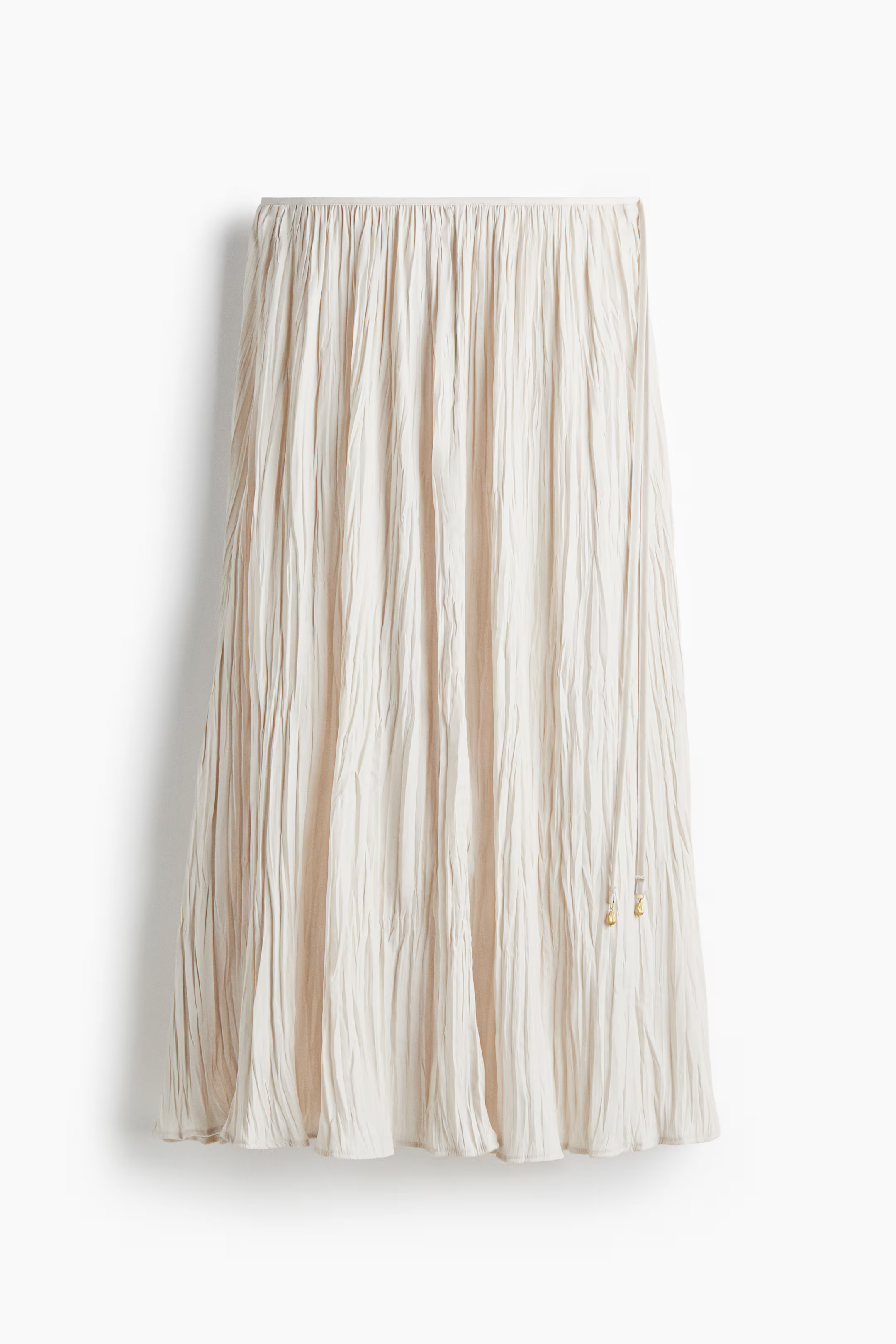 Crinkled twill skirt | H&M (UK, MY, IN, SG, PH, TW, HK)