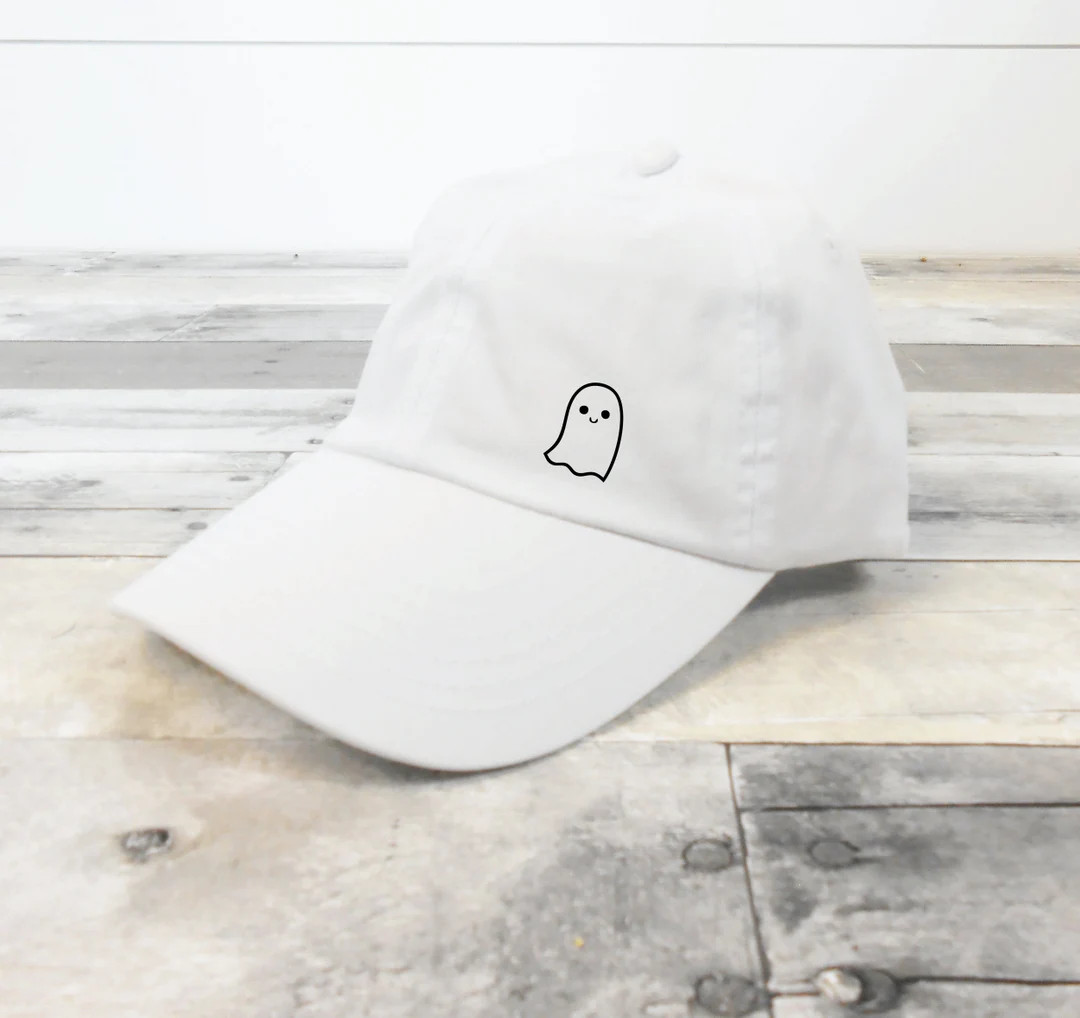 Ghost Baseball Cap Cute Ghost Hat Halloween Hat Halloween - Etsy | Etsy (US)