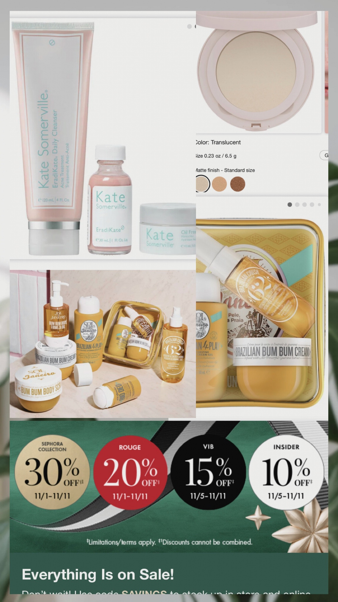 Sephora Sale ! 
Suggestions & Selections ! 

#LTKBeauty #LTKSaleAlert #LTKHoliday