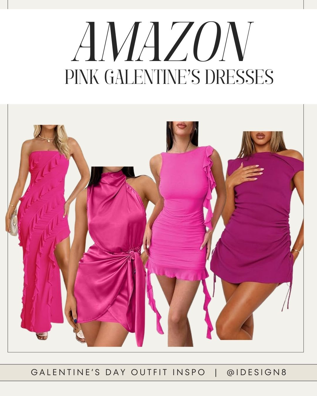 Pink Galentine’s Day Dresses

#GalentinesDay #ValentinesDay #AmazonDresses

#LTKStyleTip #LTKFindsUnder50