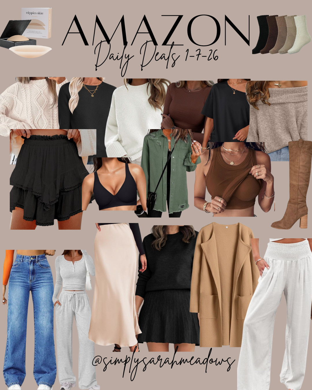 Amazon Daily Deals my top picks for 1-7-26! 

 #LTKU #LTKOver40 #LTKSaleAlert