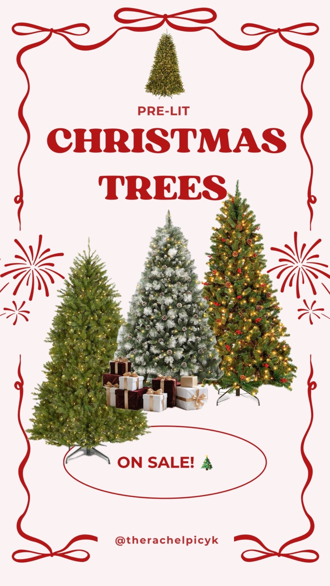 ALL PRE-LIT TREES ON SALE NOW! 🎄

#LTKFindsUnder100 #LTKSaleAlert #LTKHoliday