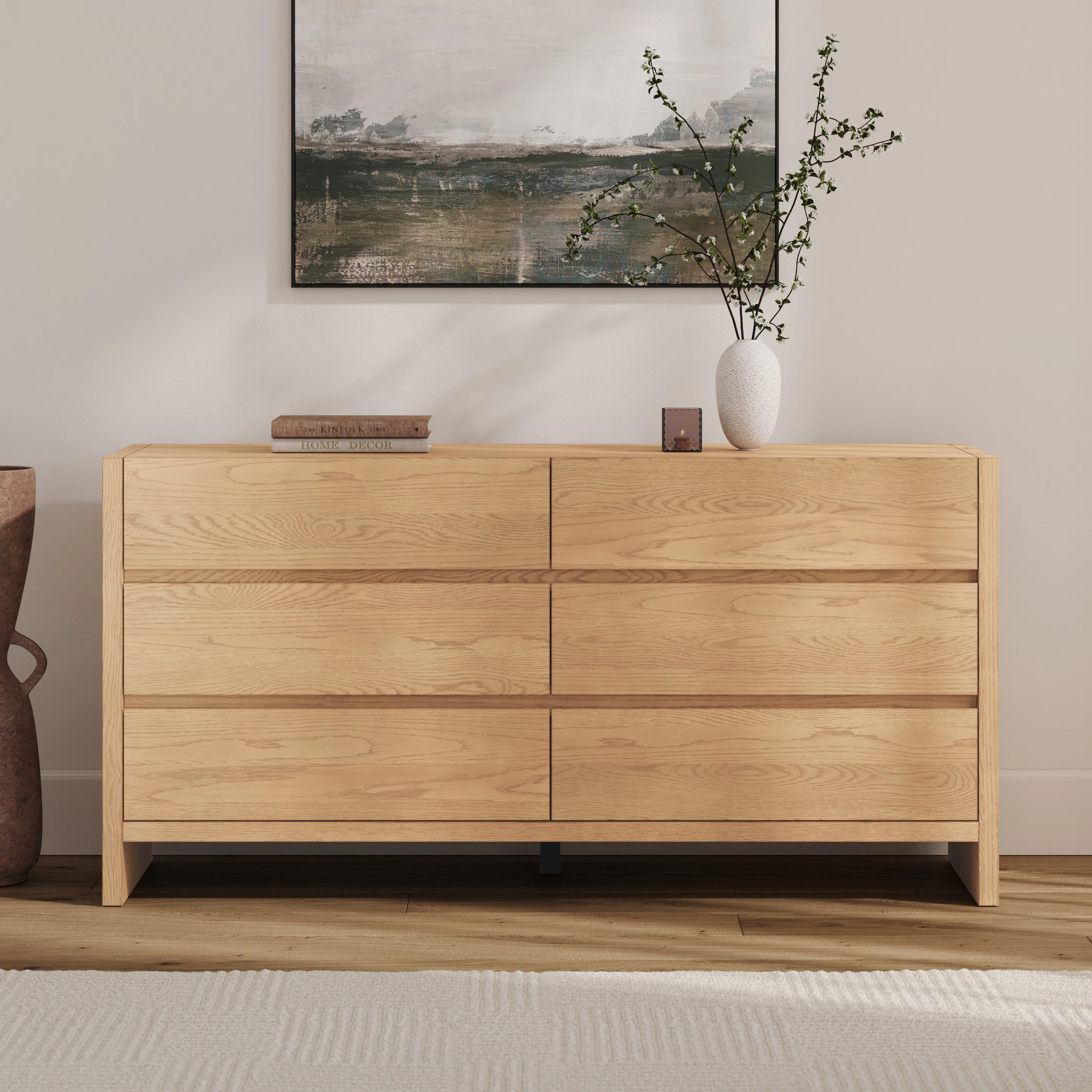 Leif 6-Drawer Double Dresser - White Oak | Article