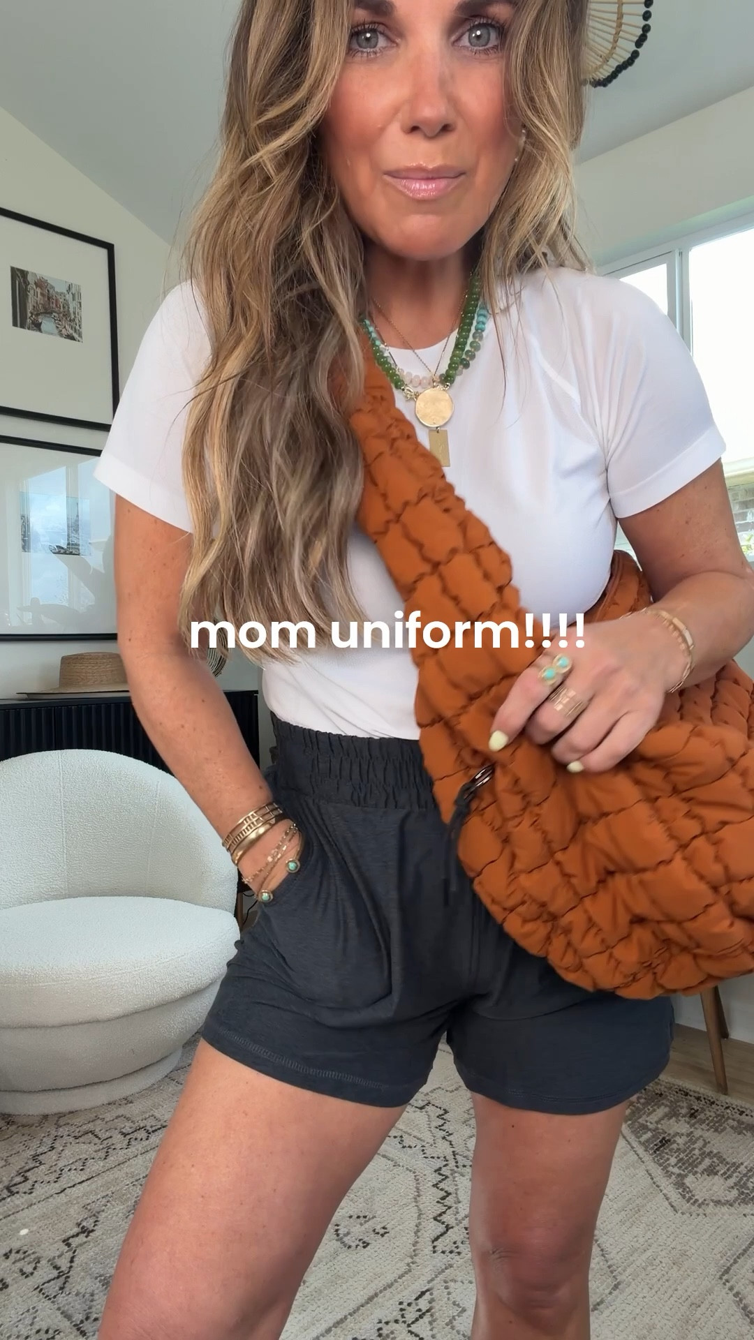 Can’t get over the comfort and quality of these $7 MOM SHORTS!!!! Adding every color to cart 🫶🏼👏🏼👏🏼👏🏼👏🏼
Think baseball games, track meets, spring football, etc…. So lightweight and feel like pajamas. 
Wearing size medium in shorts and small in top. 

#walmartfashion #walmartfind




#LTKOver40 #LTKmomlife #LTKActive