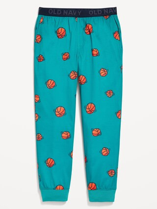 Printed Jersey-Knit Pajama Jogger Pants for Boys | Old Navy (US)