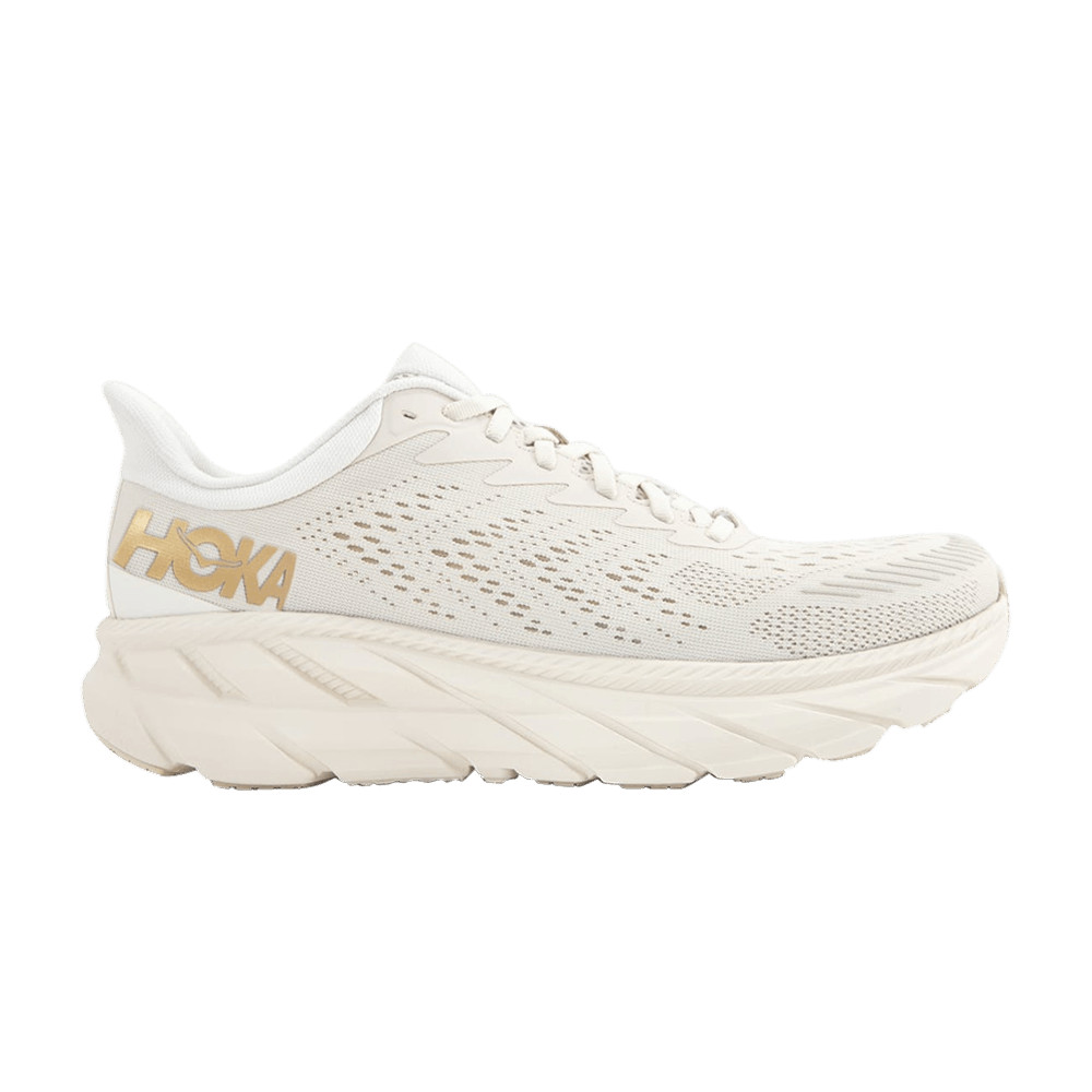 Hoka One One Clifton 7 'Almond Milk Bronze' Sneakers | GOAT