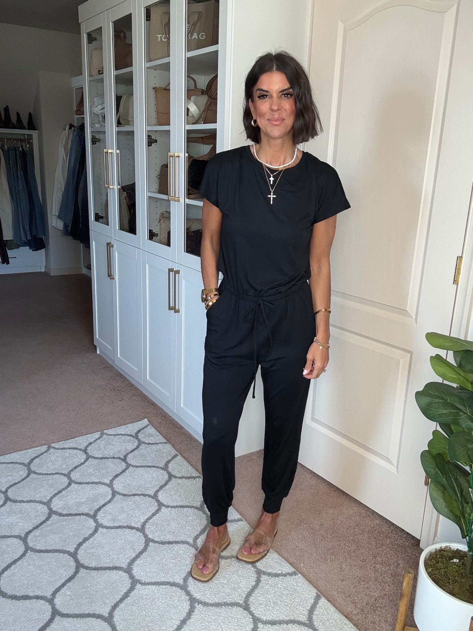 Size small in jumpsuitt

#LTKSeasonal