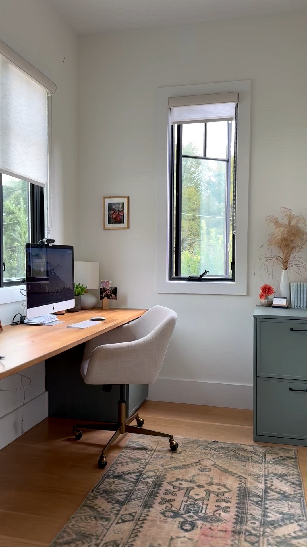 My home office these days. I love the area rug and chair-so comfortable.

#LTKSeasonal #LTKFamily #LTKHome