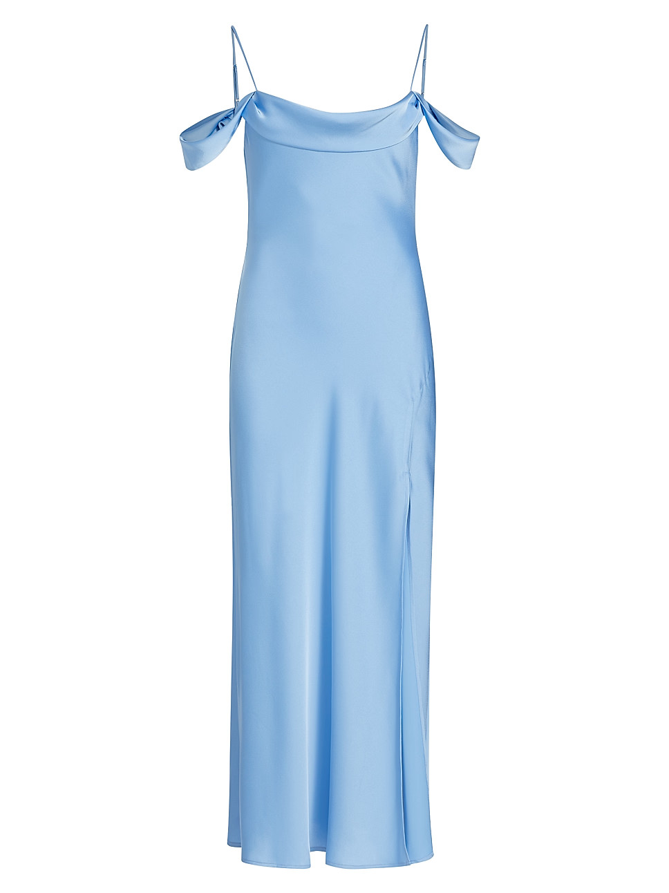 Kitura Satin Sleeveless Midi-Dress | Saks Fifth Avenue