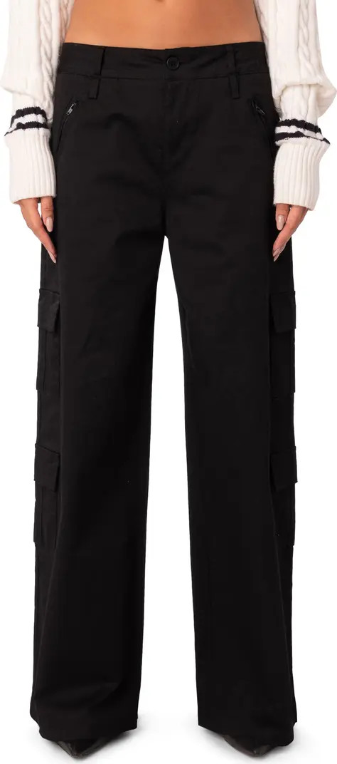 Zaria Stretch Cotton Cargo Pants | Nordstrom