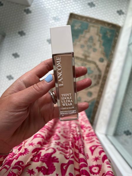 @lancomeofficial Teint Idole Ultra Wear Care & Glow Foundation in 330N - skincare and makeup in one! @sephora #sephora #LancomePartner #TeintIdoleUltraWear #ad